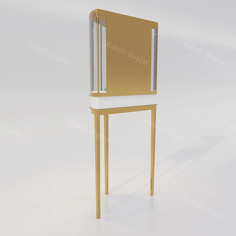 Luxury Jewelry Store Curved Showcase best