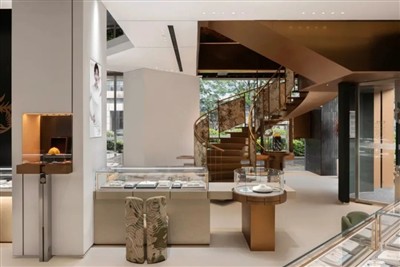 Lao Feng Xiang Hangzhou Flagship Store: reinterpretare l'atmosfera orientale di Phoenix appollaia...